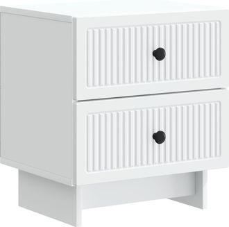 vidaXL Armario De Noche 43 X 34,5 X 47,5 Cm Madera De Ingenier&iacute;a Vidaxl