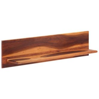 Berkfield Home Wall Shelves 2 pcs 112x20x26 cm Solid Wood Acacia in Brown | Size: 112 x 20 x 26 cm