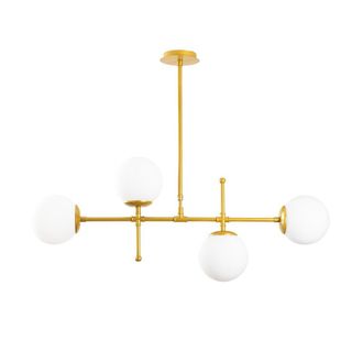 Wonderlamp L&aacute;mpara De Techo Garet Oro (4 Luces)