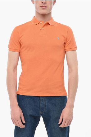 Polo Ralph Lauren Cotton Two-Button Polo with Logo size M