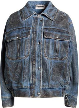 Alberta Ferretti COATS & JACKETS - Denim outerwear sur YOOX.COM