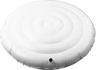 OEM Cubierta Hinchable Redonda Para Spa De 1,65 M (5,4 Pies) Fabricada En Pvc, Plegable, Con Sistema De Protecci&oacute;n Contra La Lluvia Y Cubierta De Ahorro E