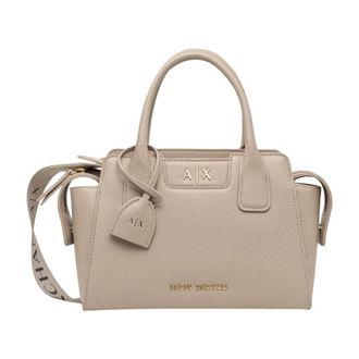 A|X Armani Exchange Amelie S Handbag - - Bags - Donna - Beige - ONE SIZE