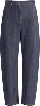 Max Mara Loose-fit Jeans - Dames - Loose Fit Jeans - Blauw - S - Jeans