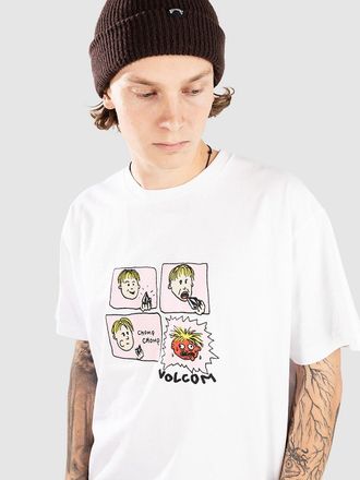 Volcom Chomp Chomp Camiseta blanco