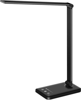 OEM L&aacute;mpara Escritorio Led, Flexo De Escritorio, La Luz Natural Protege Los Ojos, Lampara Led Escritorio Regulable Con Puerto De Carga Usb, 5 Modos, 10 Ni