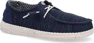 Hey Dude Womens Wendy Stretch Sox Casual Shoe In Navy
