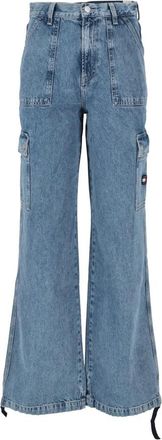 Tommy Jeans Claire High Waist Utility Jeans - Dames - Flared Jeans - Blauw - W29 - Jeans