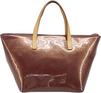 Louis Vuitton Pre-owned Vintage Handbag - Dames - Vintage Handtas - Paars - ONE Size - Leer - Vintage