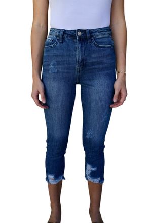 YMI Jolie Skinny Jean In Dark Wash