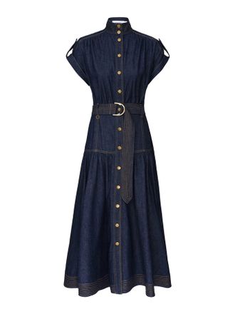 Zimmermann MIDI DENIM DRESS - Zimmermann - Woman