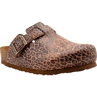 Volatile Pumpkin Clog in Leopard at Nordstrom, Size 9