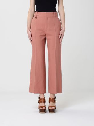 Chlo&eacute; Pantaloni cropped Chlo&eacute; in cotone