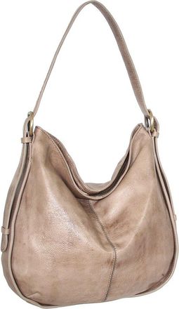 Nino Bossi Carlotta Hand-Dyed Vintage Leather Hobo Bag