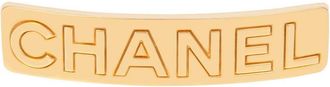 Susan Caplan Vintage Chanel Gold Hair Clip - One Size