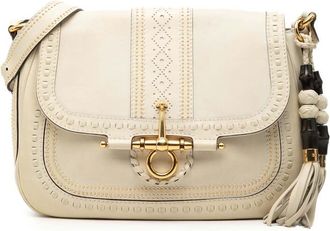 Gucci Pre-owned Gucci Medium Leather Snaffle Bit Shoulder Bag Ladies 263955 525040