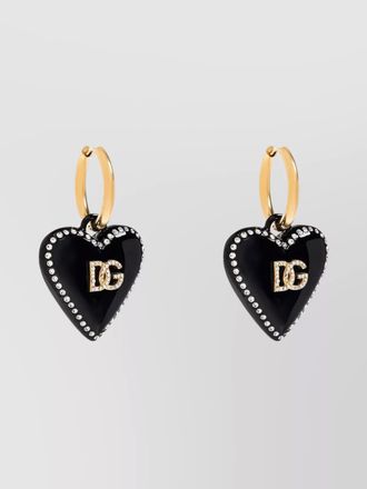 Dolce & Gabbana metal earrings embellished rhinestones
