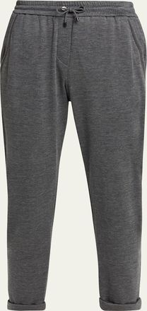 Brunello Cucinelli Monili-Trim Sport Pants