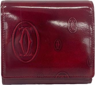 Cartier Bordeaux Wallet (Tri-Fold) (Pre-Owned)