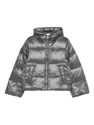 Marc O'Polo hooded zip-up puffer jacket - Grey
