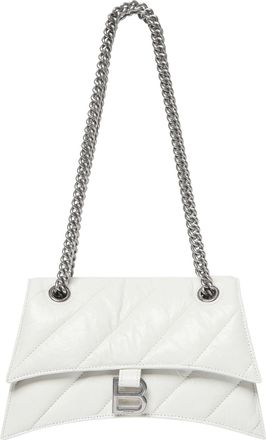 Balenciaga (WMNS) Balenciaga Crush Small Chain Bag Quilted Optic White 716351210J09001