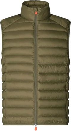 Save The Duck Olive Adam Lichtgewicht Jas - Heren - Bodywarmers - Groen - S - Nylon - Jassen