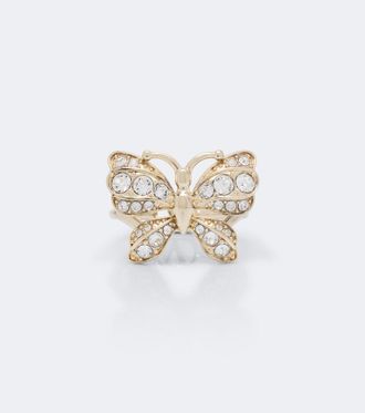Valentino Garavani Anillo Flutterby adornado con Swarovski