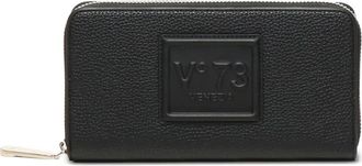 V&deg; 73 logo-embossed wallet - women - Polyurethane - One Size - Black