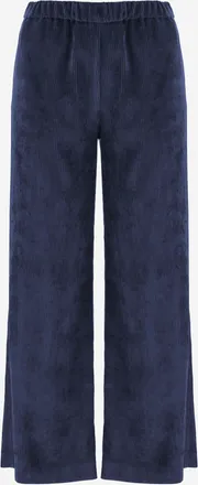 F.it geribbelde stretch nylon broek