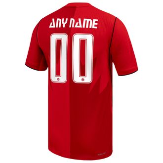 Nike Canada Match Home Nike Mens Dri-FIT Soccer Authentic Custom Jersey By You in Red | NN203948227-CUS