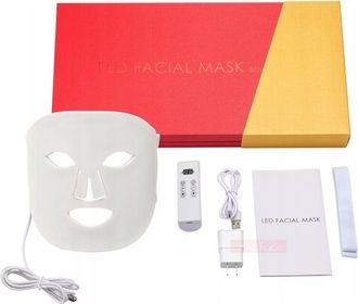 OEM Maschera Cosmetica Professionale A Led Photon Con Terapia Facciale A 7 Colori