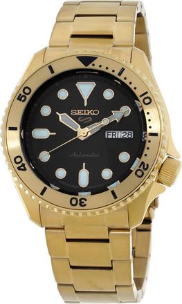 Seiko 5 Sports Automatic Black Dial Mens Watch SRPK18