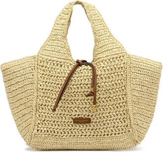 Gianni Chiarini Nefeli Gehaakte Tote Bag - Dames - Shoppers - Beige - ONE Size - Tassen