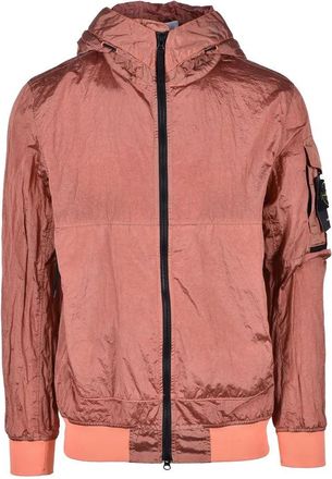 Stone Island Nylon Metal Outerwear - Orange