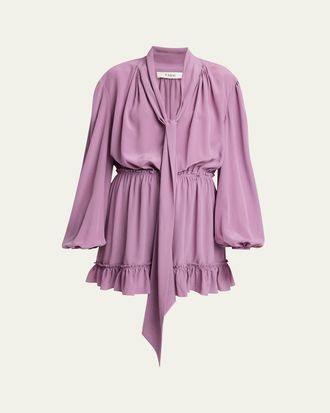 Chlo&eacute; Organic Silk Crepe De Chine Dress