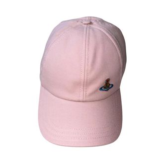 Vivienne Westwood Caps, unisex, Pink, Size: L/XL Embroidered Baseball Cap
