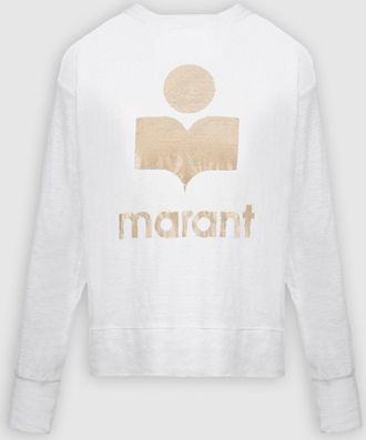 Isabel Marant Tee-shirt Klowia Blanc