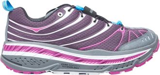 Hoka One One Mesh Sneakers met TPU Versteviging - Heren - Hardloopschoenen - Paars - 42 EU - Fitness