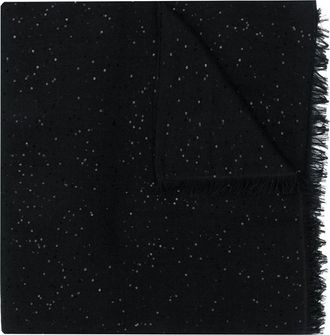 Brunello Cucinelli Sequin Embellished Scarf - - Accessories - Donna - Nero - ONE SIZE