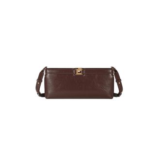 Elisabetta Franchi Cross Body Bags, female, Brown, Size: ONE SIZE borse poliestere