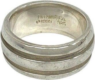 Tiffany & Co. Silver Silver 925 Band Ring (Pre-Owned)