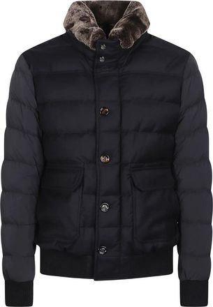 Moorer Fantoni-Osl Winterjas - Heren - Winterjassen - Blauw - 2XL - Jassen