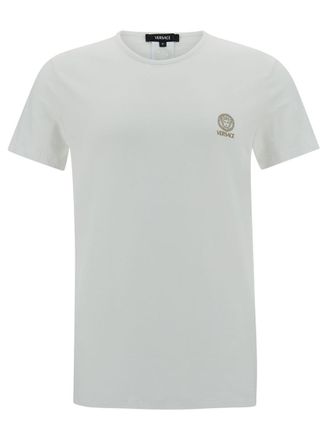 Versace Light Grey Logo T-Shirt