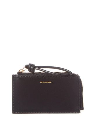 Jil Sander Logo Leather Coin Purse