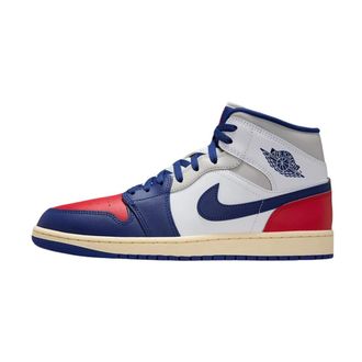 Nike Jordan Air 1 Mid Rare Air - Heren - Fitnessschoenen - Veelkleurig - 40 EU - Leer - Fitness