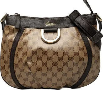 Gucci Pre-owned Gucci GG Crystal Abbey D Ring Crossbody Unisex OS2CJIHWIXYNRNT0