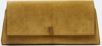 Khaite Clutch Audrey Medium in suede