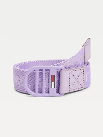 Tommy Hilfiger Gewebter Recycling-G&uuml;rtel mit Logomuster