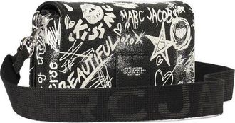 Marc Jacobs Womens Crossbody Bag Black Calf Leather - Crossbody-Bags