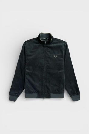 Fred Perry Brentham Corduroy Jas Nachtgroen